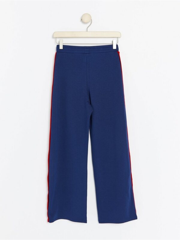 Trousers with Side Stripes and Buttons - 7870215-7339