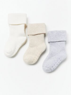 3-pack terry socks - 7879514-7743