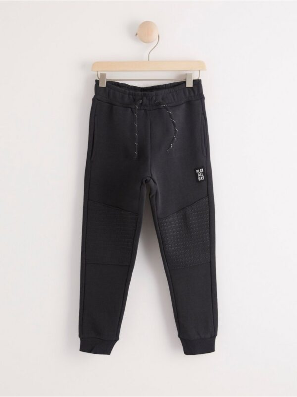 Sweatpants with reinforced knees - 7901099-6959