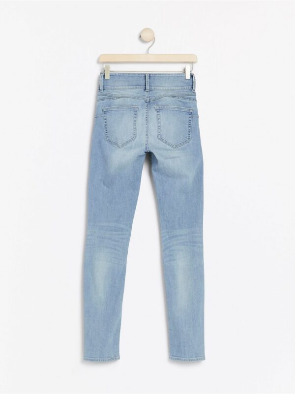 LILLY Light blue slim fit shaping jeans - 7950044-766