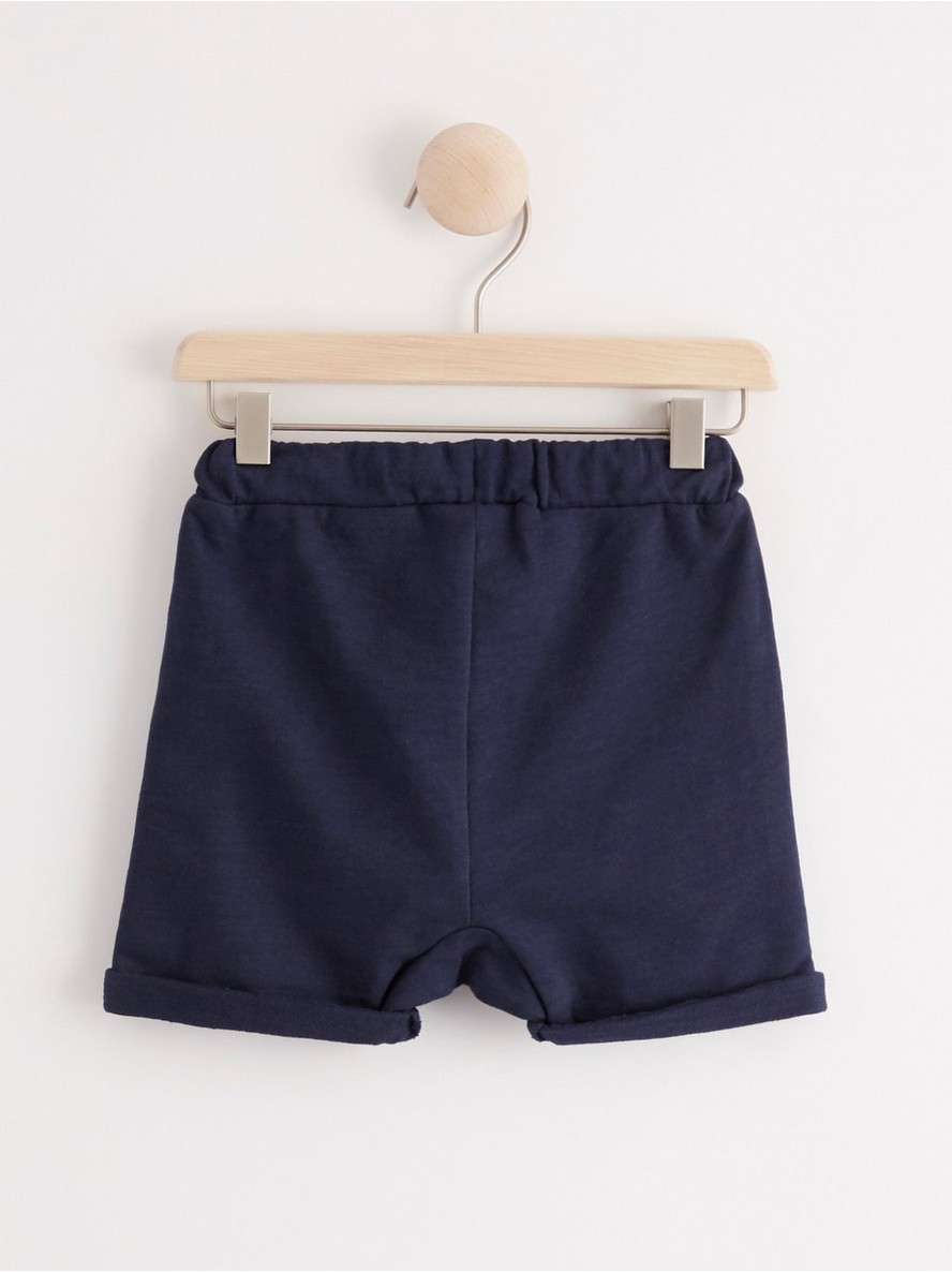 7971250_2150_PS_B Sweatshirt shorts - Navy, 80 - 7971250-2150|80