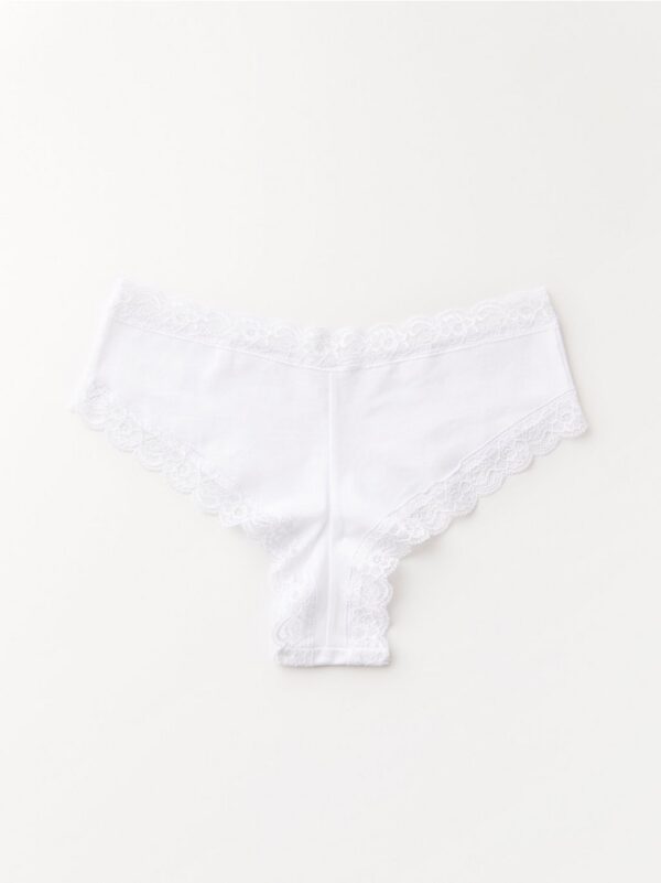 Brazilian regular briefs in cotton blend - 7981354-70