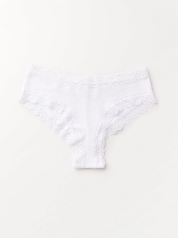 Brazilian regular briefs in cotton blend - 7981354-70
