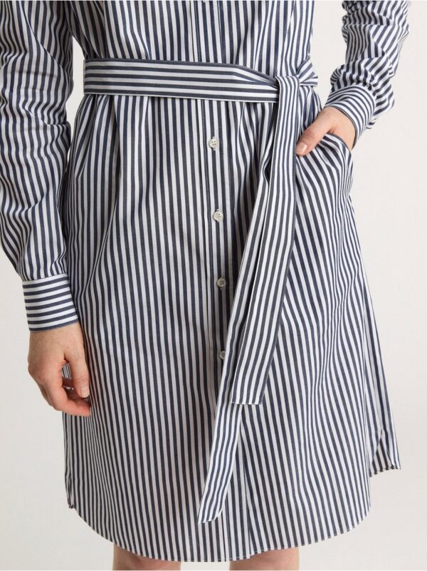 Striped shirt dress - 7989765-2150