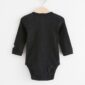 Ribbed wrap bodysuit with long sleeves - 8002778-6959