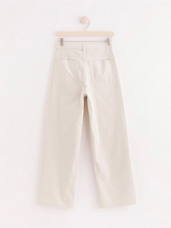 HANNA Wide high waist corduroy trousers - 8015197-7403