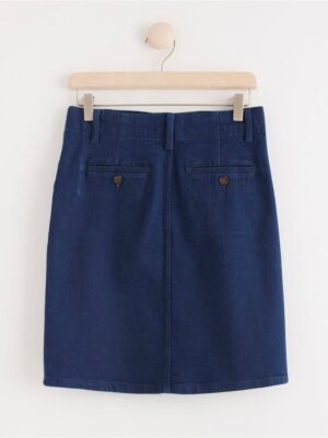 Short denim skirt - 8022095-790