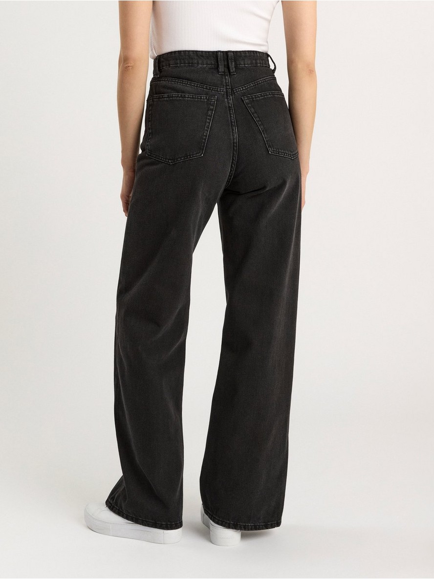 JACKIE Extra wide high waist jeans - 8022111-80