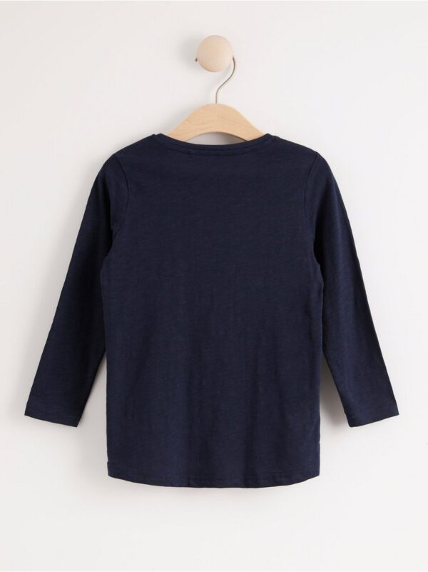 Long sleeve slub jersey t-shirt - 8024220-2521
