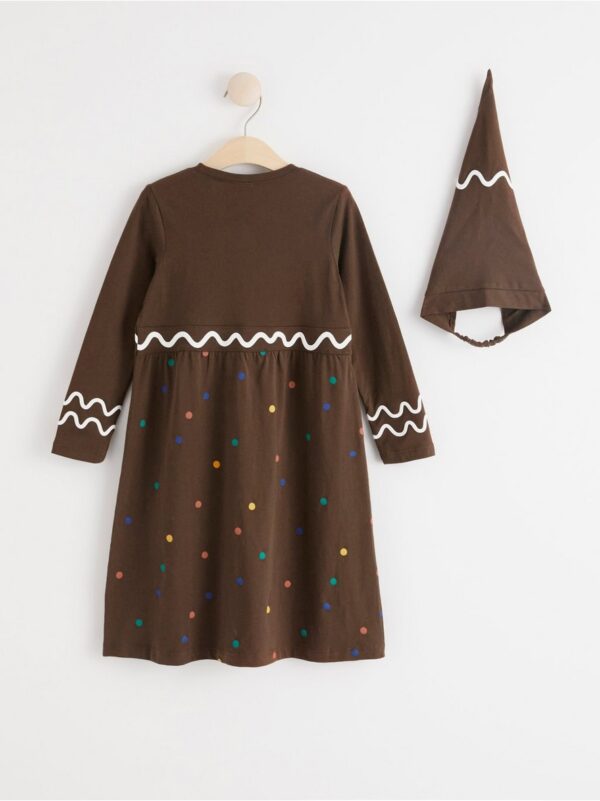 Gingerbread costume with headscarf - 8041720-8604
