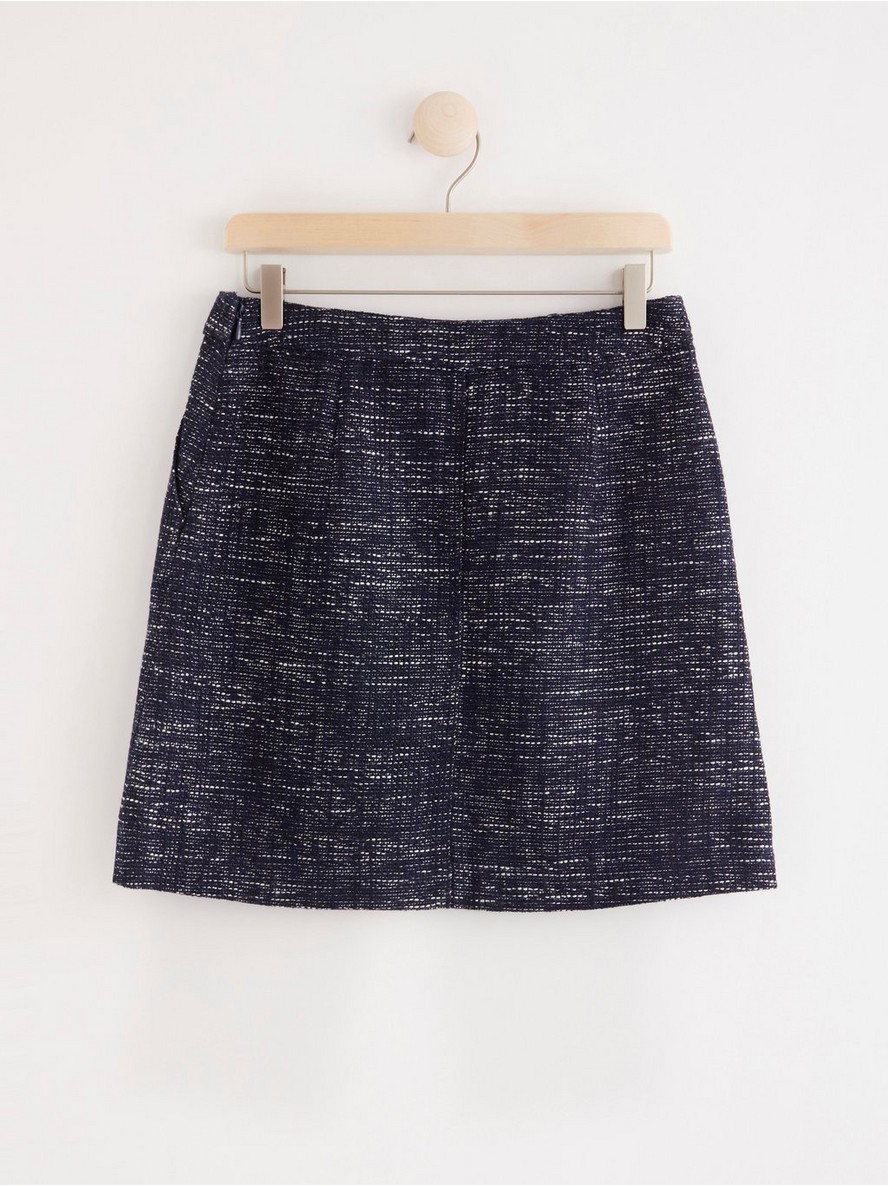 Short boucle skirt - 8049401-9595