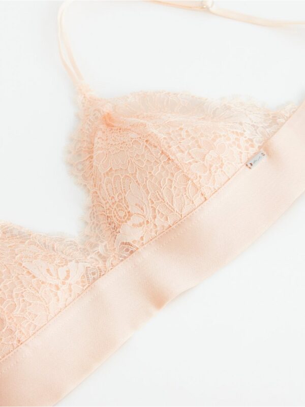 Bralette with lace - 8074507-9385