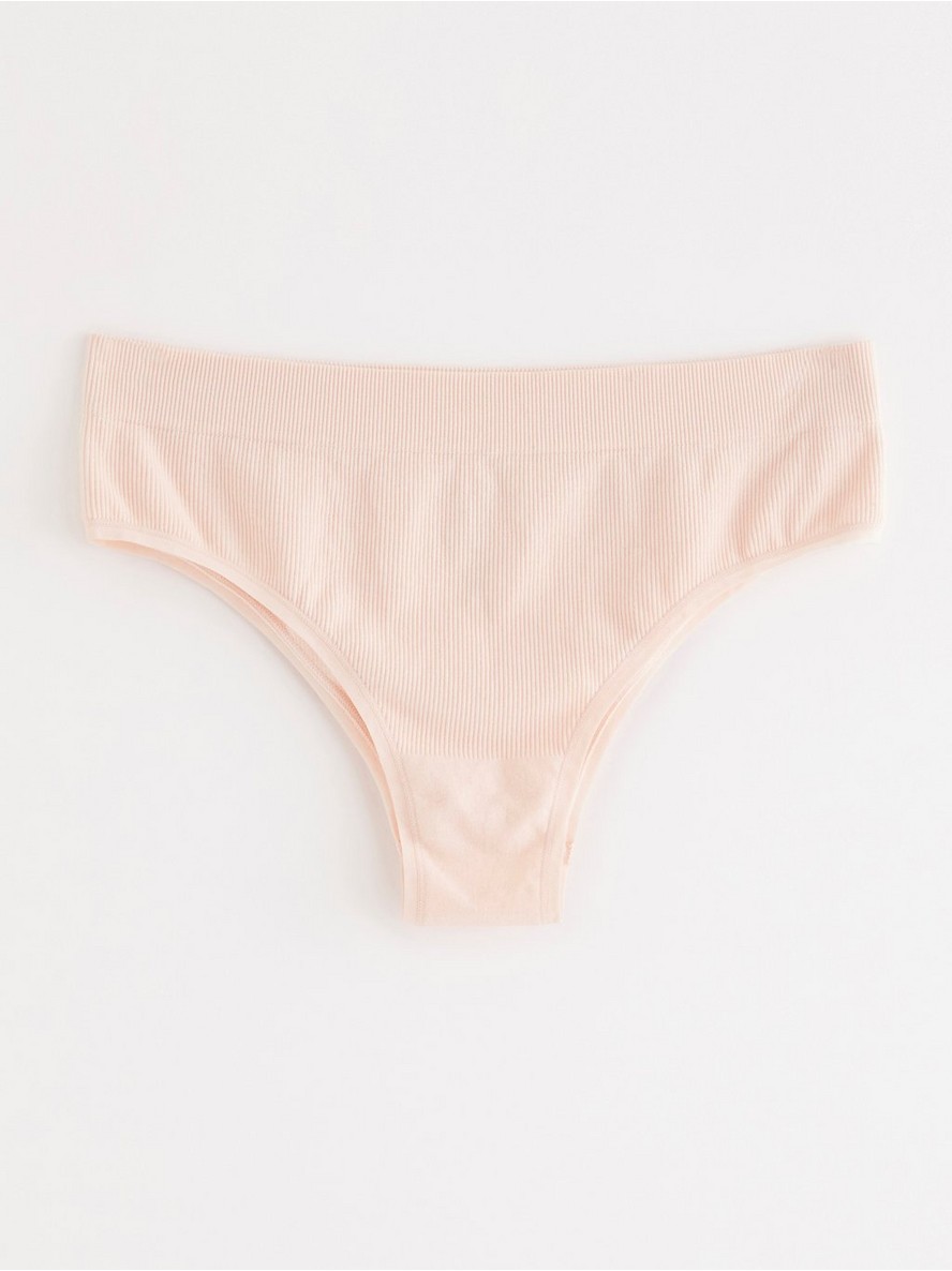 - Brazilian high seamless briefs - Lt pink, 34 Brazilian high seamless briefs - Lt pink, 34 - 8084021-9339|34