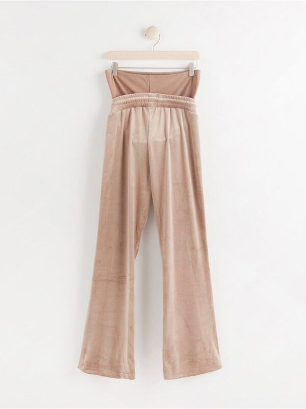 MOM Flared velour sweatpants - 8105760-4485