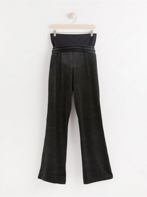 MOM Flared velour sweatpants - 8105760-80