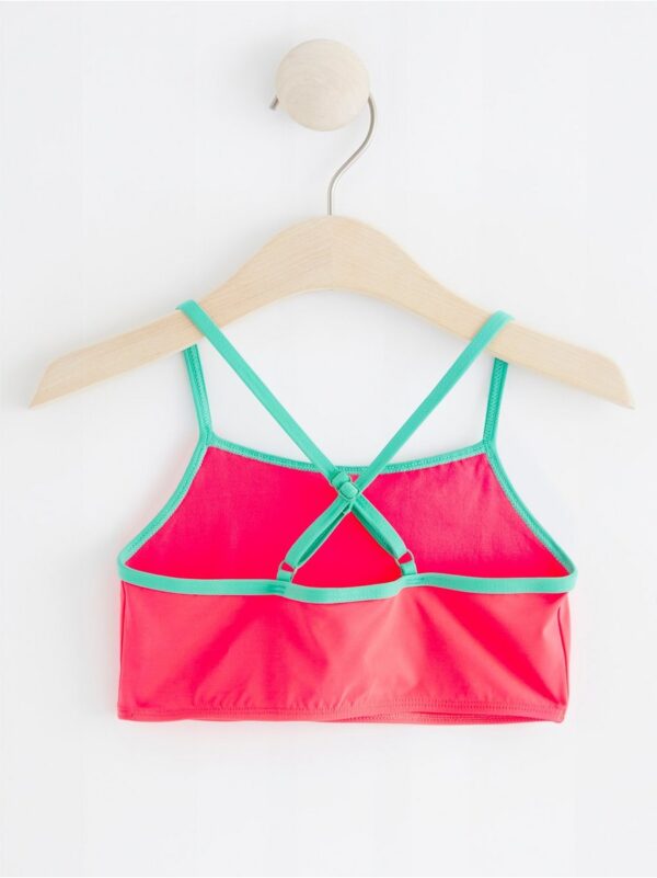 Bikini top with watermelon pattern - 8113498-9492