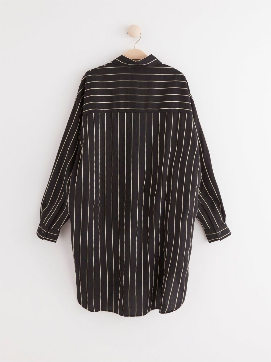 Oversized striped blouse - 8120682-80