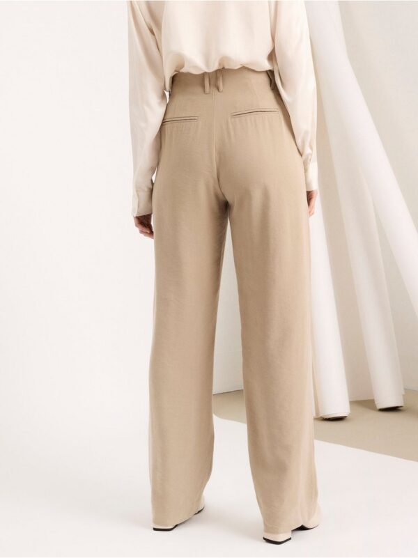 Wide high waist trousers - 8120918-1625