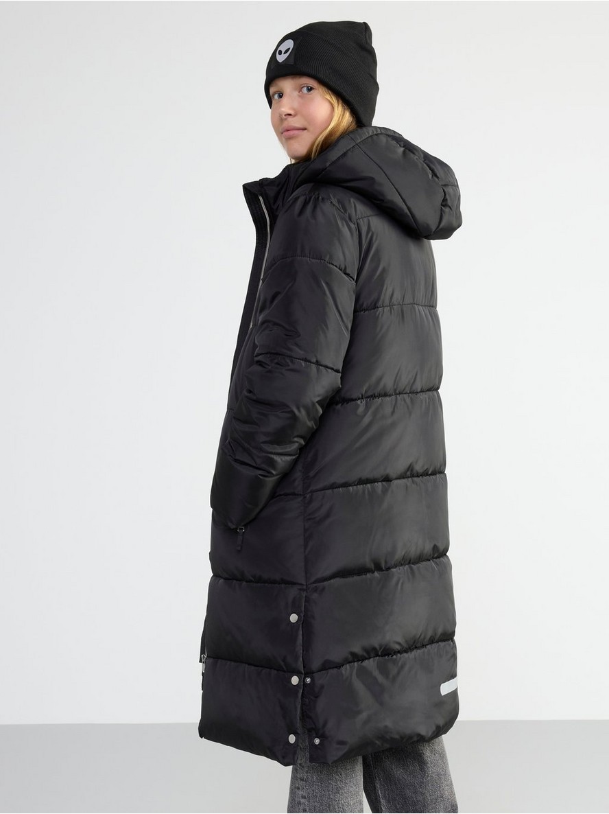 Jakna - Water repellent padded coat with hood - Lindex