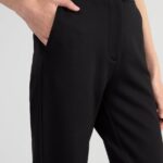 Straight Punto trousers - Black, 44 - 8169883-80|44