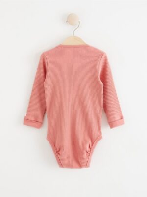 Ribbed bodysuit with long sleeves - 8196378-3912
