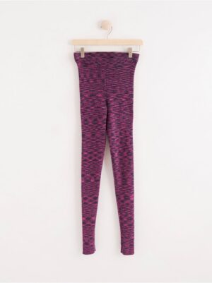 Ribbed leggings - 8224117-3986