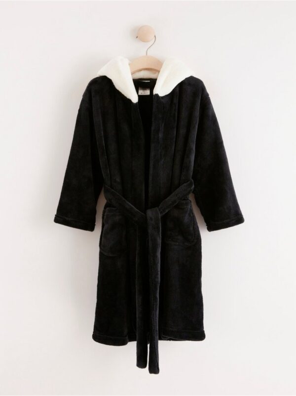 Panda fleece robe - 8230582-6959