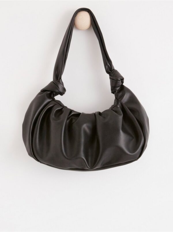 Imitation leather croissant bag - 8271171-80