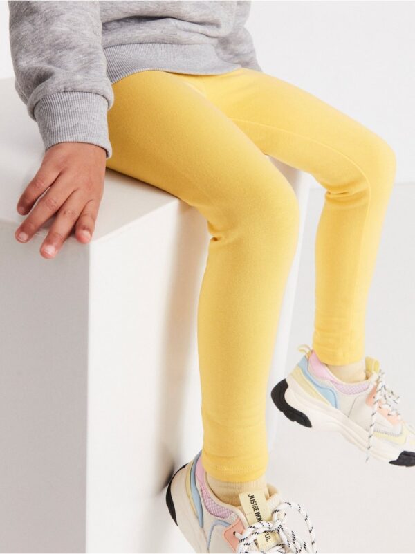 Leggings with brushed inside - 8308686-7149