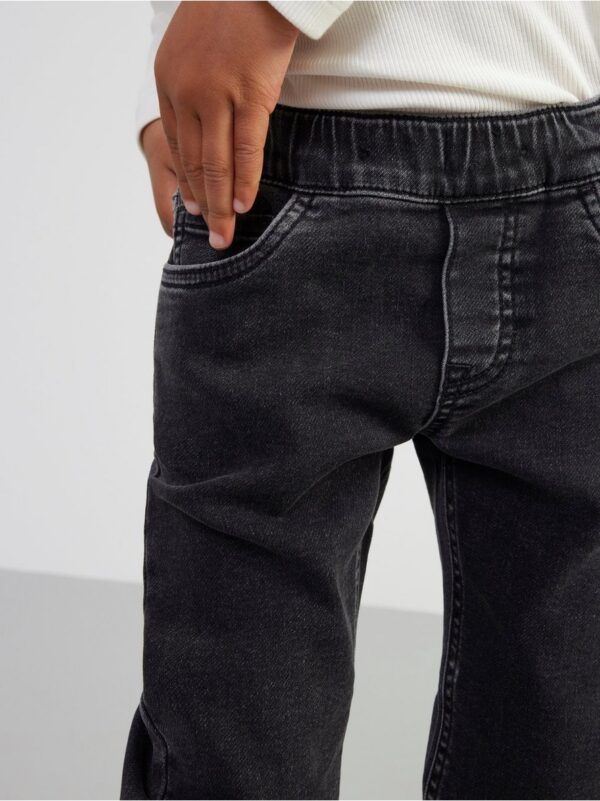 STURE Straight regular waist pull-up jeans - 8428971-80