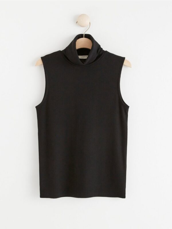 Sleeveless roll neck top - 8433758-80