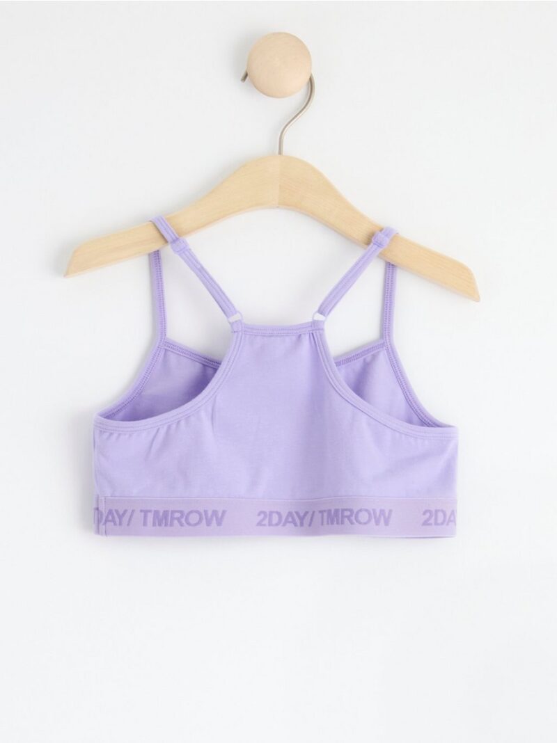 Short top with racerback - Light Lilac, 158/164 - 8526836-6881|158/164
