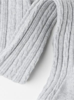 Cable Knit Tights - 6616327-145