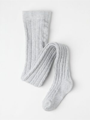Cable Knit Tights - 6616327-145