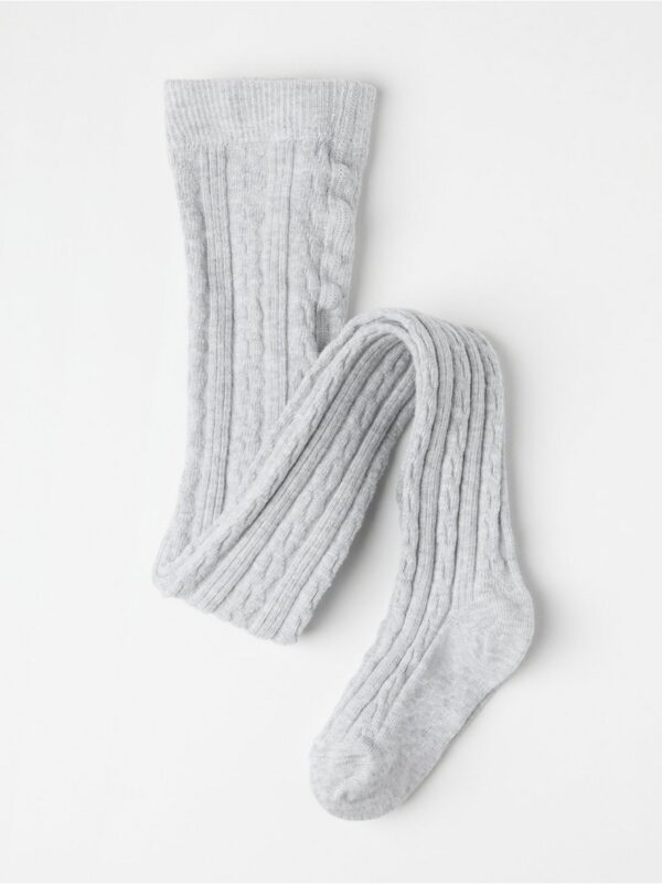 Cable Knit Tights - 6616327-145