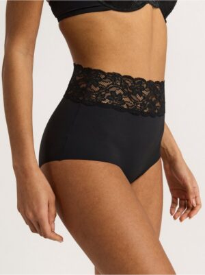 Invisible high waist brief - 7381114-80