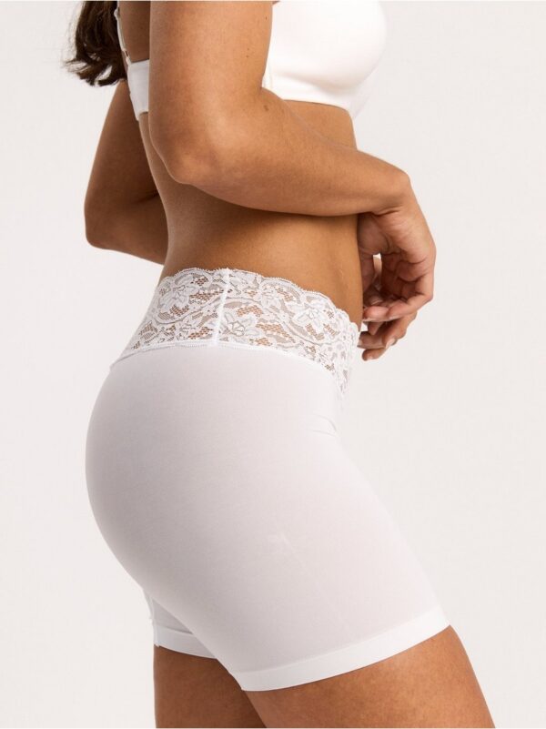 Biker midi seamless briefs - 7513771-70