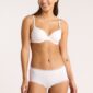 Regular waist brief with lace trim - 7559977-70