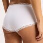 Regular waist brief with lace trim - 7559977-70