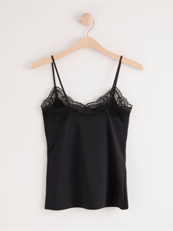 Camisole with Lace - 7603041-80