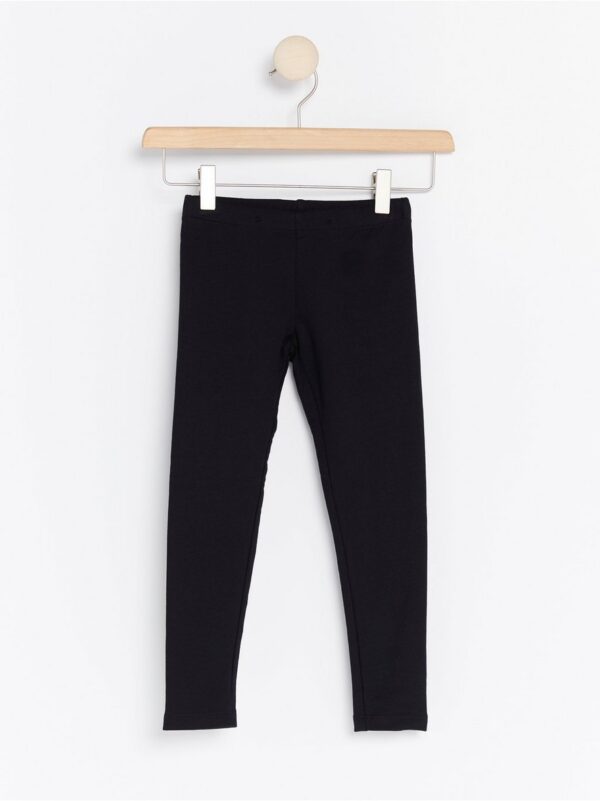 Leggings with Brushed Inside - 7736396-80