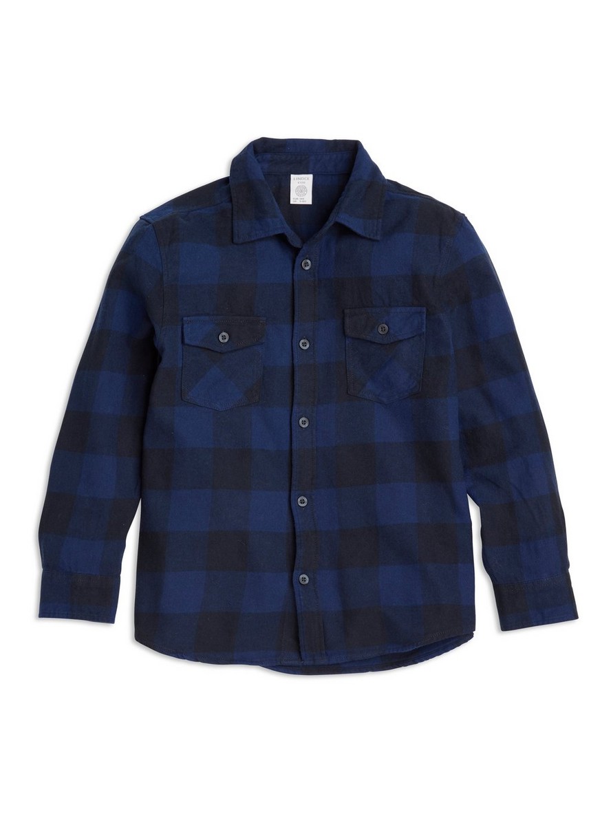 Checked Flannel Shirt - 7736614-6977