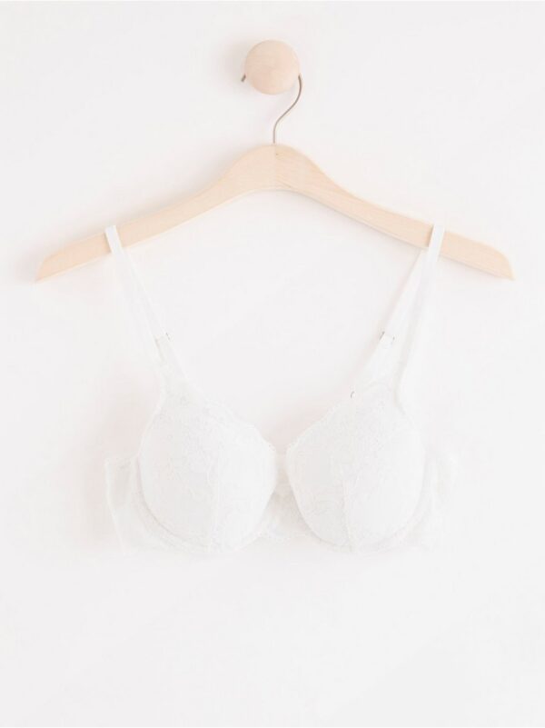 Lilja t-shirt bra with lace - 7775946-70