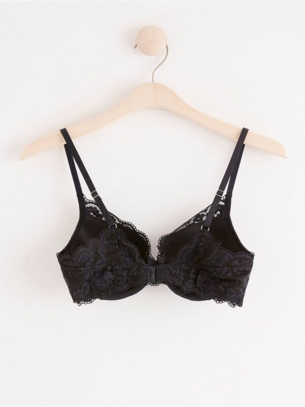 Lilja t-shirt bra with lace - 7775946-80