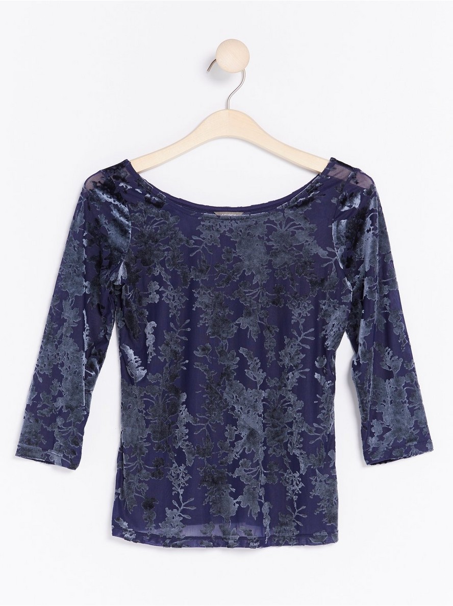 Majice – Top with Velvet Bournout