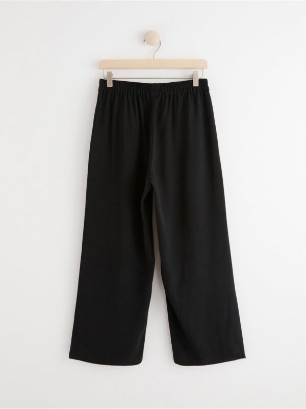 BELLA Straight black trousers - 7815908-80