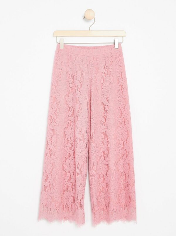 Trousers with Lace - 7822510-6950