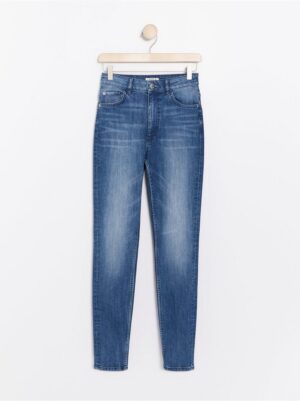 VERA Blue skinny jeans with high waist - 7874419-790