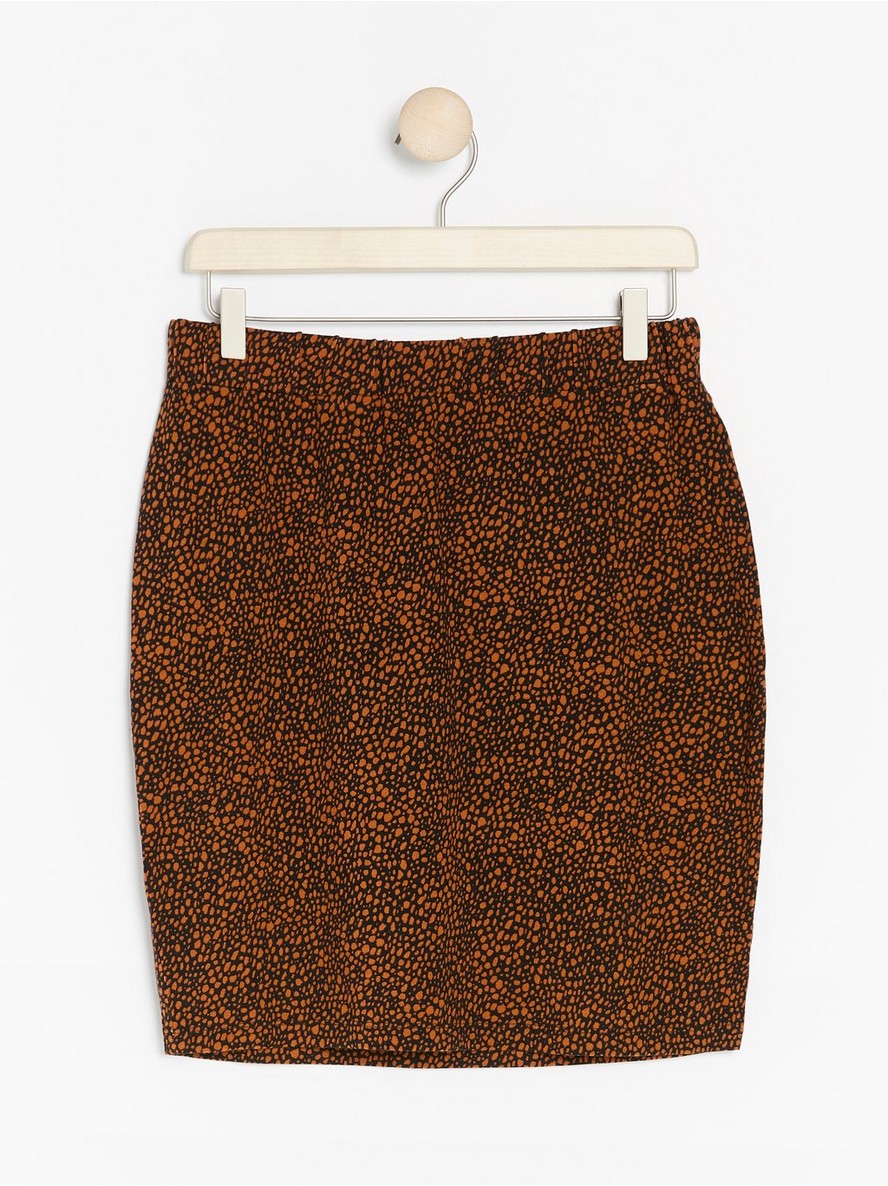 Suknja – Patterned jersey skirt