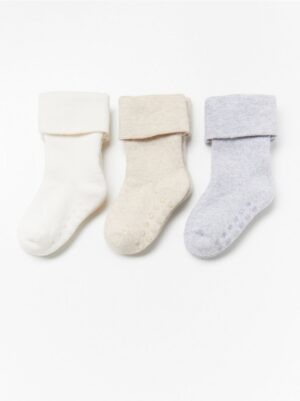 3-pack terry socks - 7879514-7743